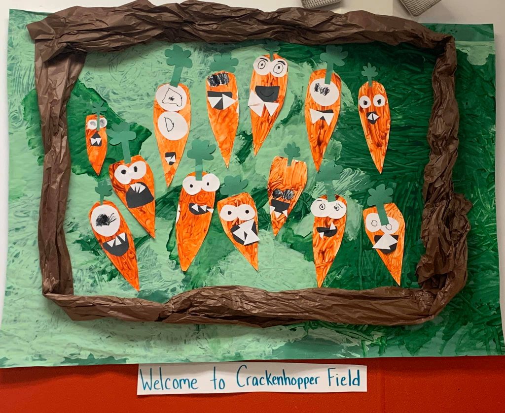 Creepy Carrots Craft