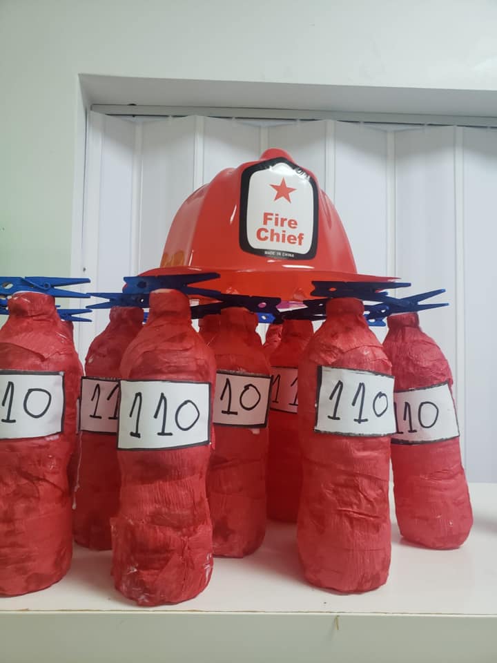 Fire Extinguisher Craft for Preschoolers
