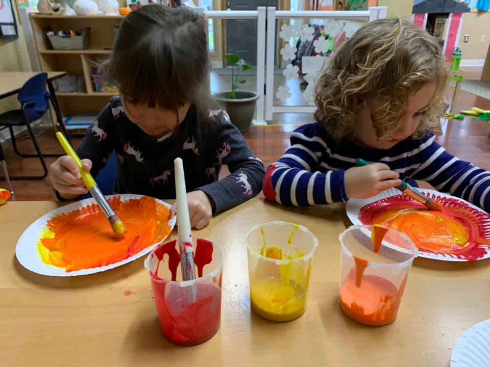 Halloween Paper Plate Silhouette Crafts