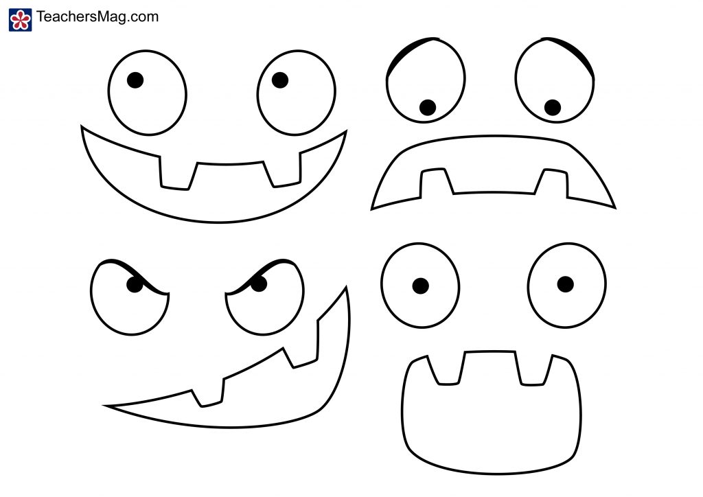 Pumpkin-Face Templates