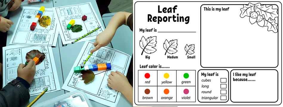 Free Printable Leaf Reporting Worksheet