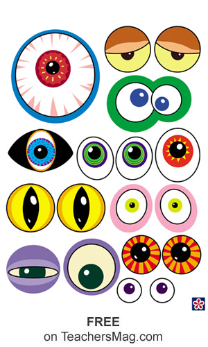 Free Printable Monster Templates PRINTABLE TEMPLATES