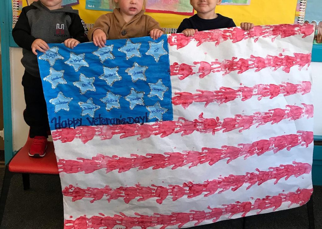 Veterans Day Arts and Crafts for Preschoolers