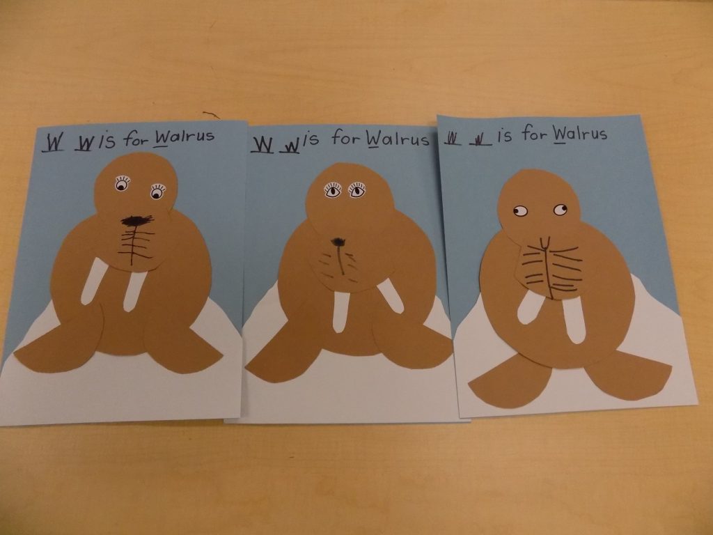 Walrus Craft for Preschoolers