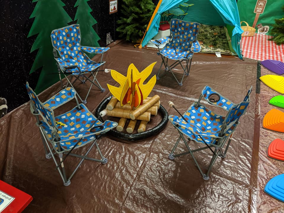 Camping-Themed Dramatic Play