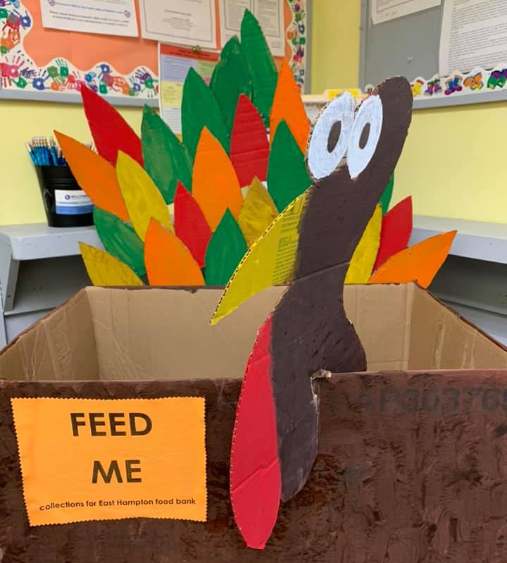 Turkey Food Drive Box