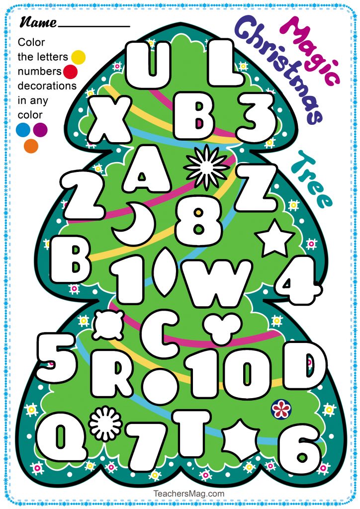 Free Winter Worksheets for Preschoolers-2 | TeachersMag.com