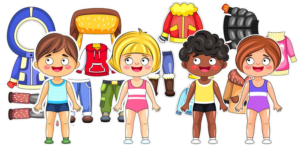 Printable Paper Dolls With Clothes
