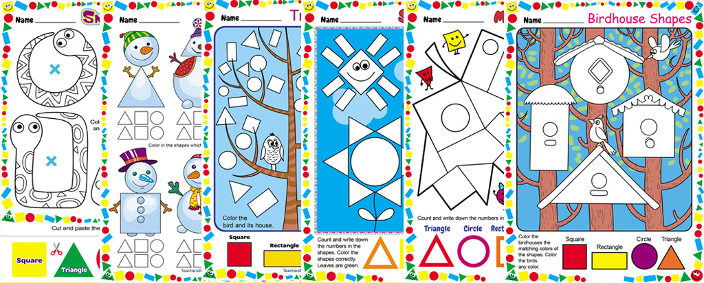 Seasons-Themed Worksheets for Preschoolers