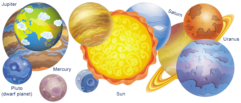 large printable pictures solar system