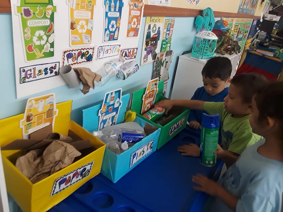 Demonstrative Activity About Learning How to Recycle for Kids