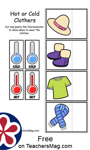 Temperature Worksheets: Hot or Cold?