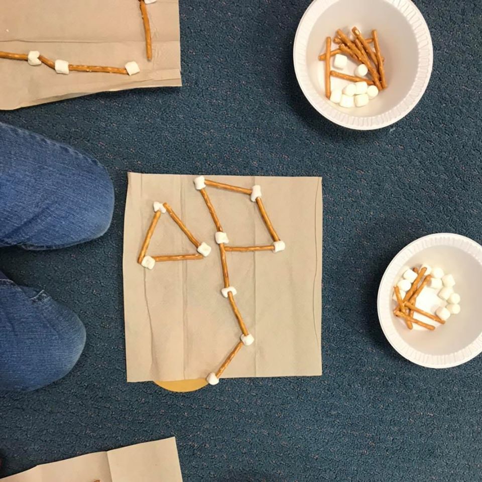 Marshmallow and Toothpick Constellation Activity