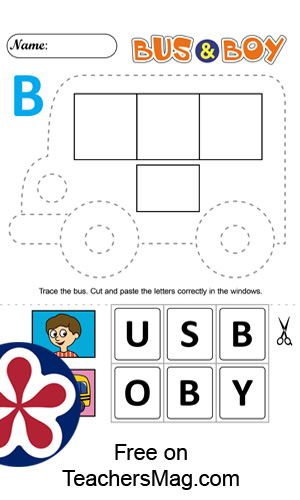 Worksheets About the Letter B