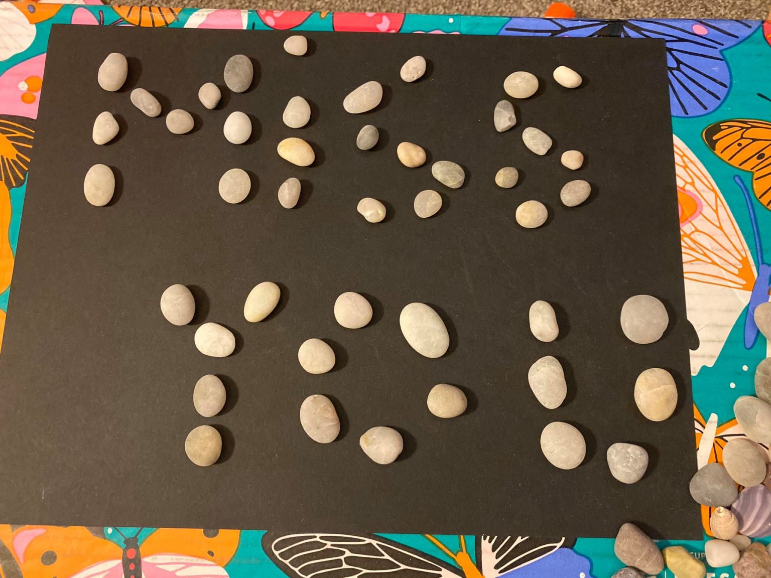 Painter's Tape Sidewalk Chalk Activity Idea