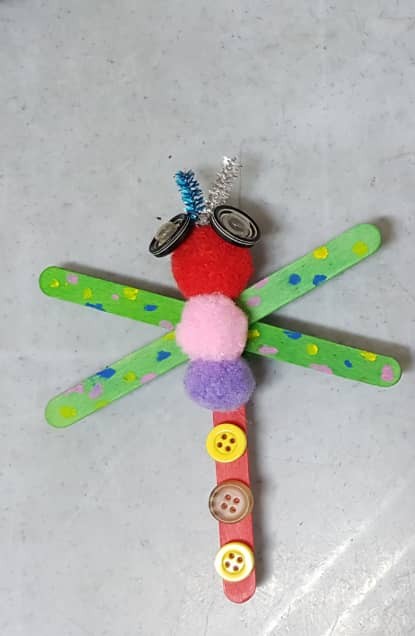 Insect Theme - Popsicles Craft