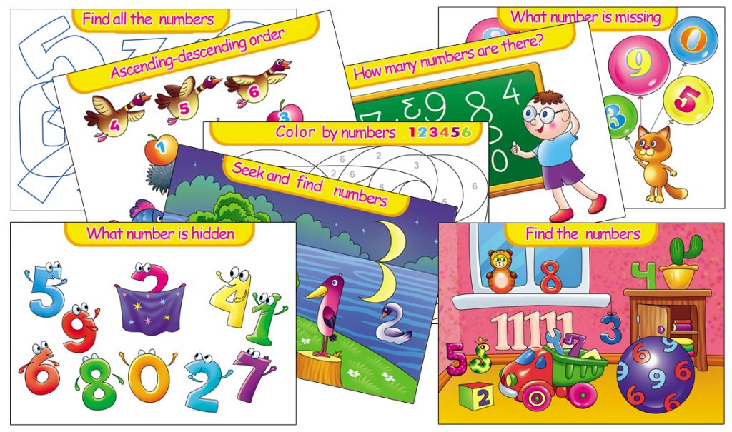 Fun Math-Themed Activity Cards for Kids