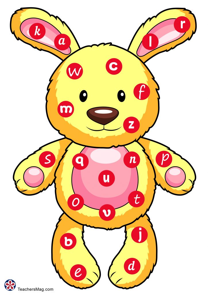 Printable Letter-Matching Veterinarian Activity-2. TeachersMag.com