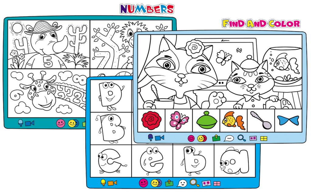 Zoom-Themed Worksheets for Preschoolers