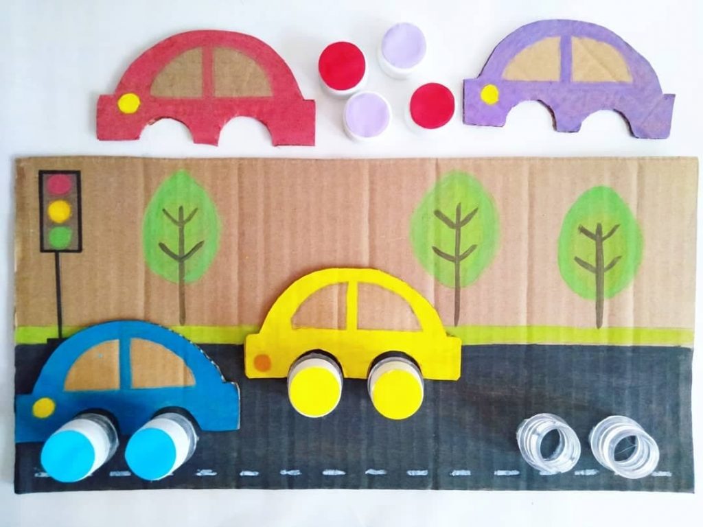 Car Craft For Preschoolers 