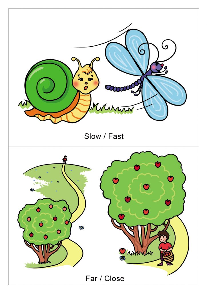 AntonymFocused Flashcards for Preschoolers2