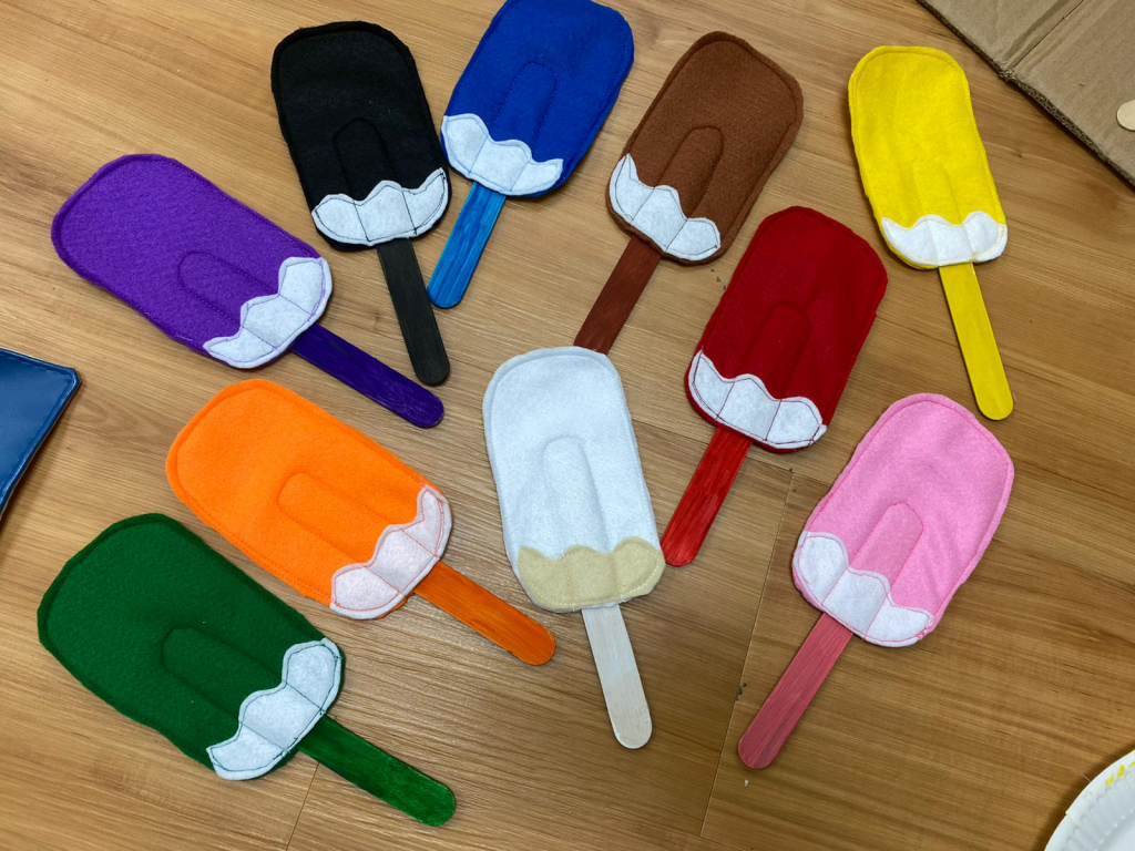 Matching Popsicle Activity