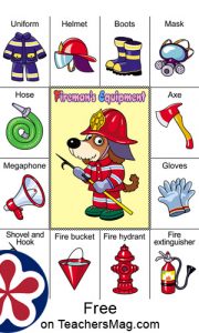 Fireman Worksheets for Preschool | TeachersMag.com