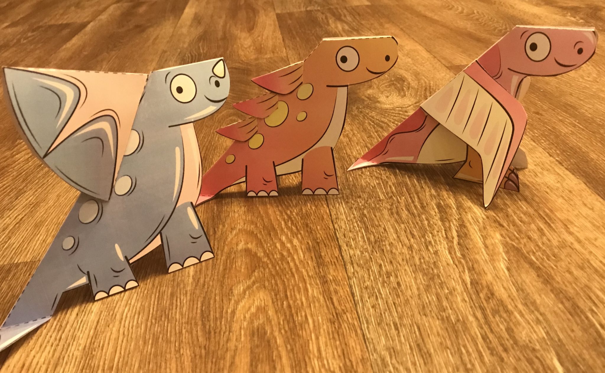 Printable Dino Paper Templates for Kids | TeachersMag.com