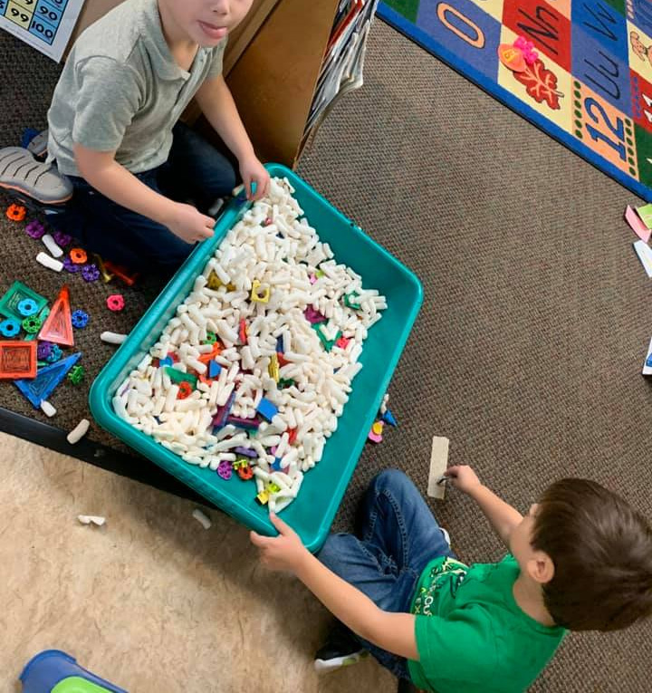 Name Finding in the, "Snow," Activity for Toddlers