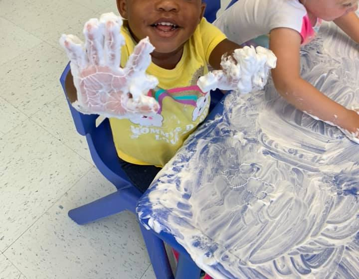 Shaving Cream Shape Drawing For Toddlers TeachersMagcom