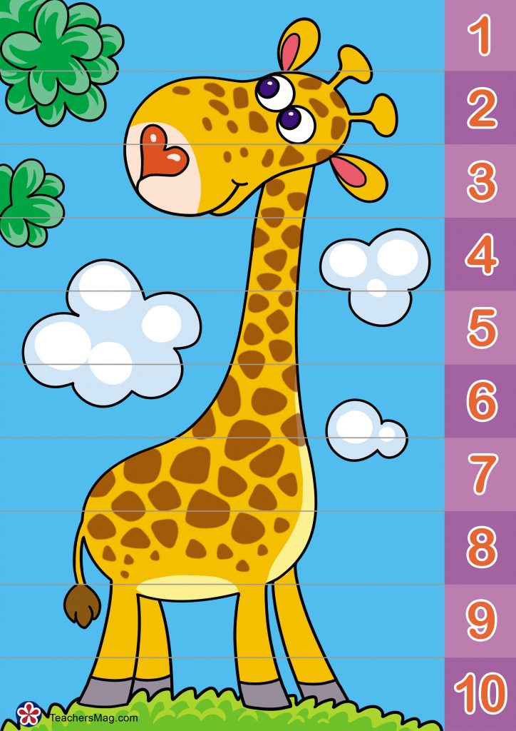 African Animals Worksheets-2. TeachersMag.com