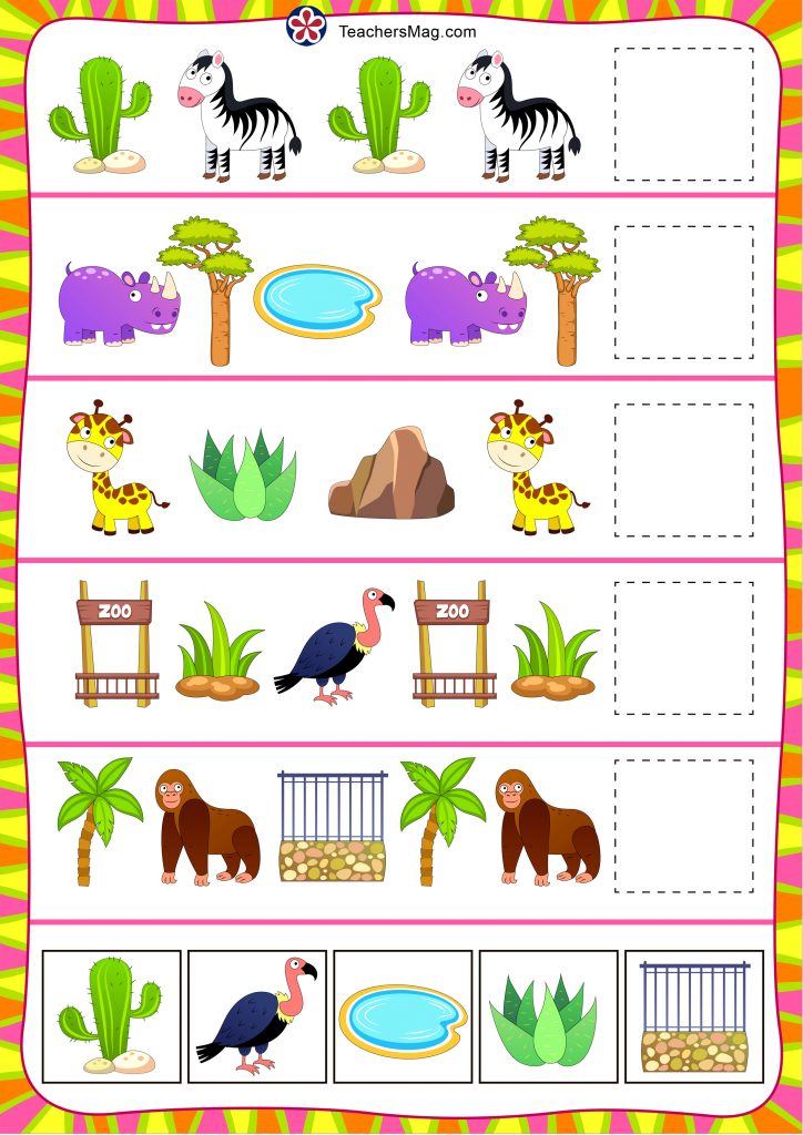African-Themed Worksheets for Preschool-2 | TeachersMag.com