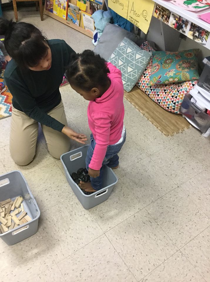 Feet-Focused Sensory Bins