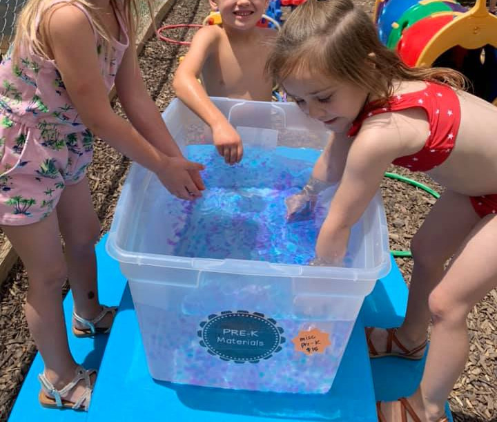 Assorted Outdoor Water Play Ideas.