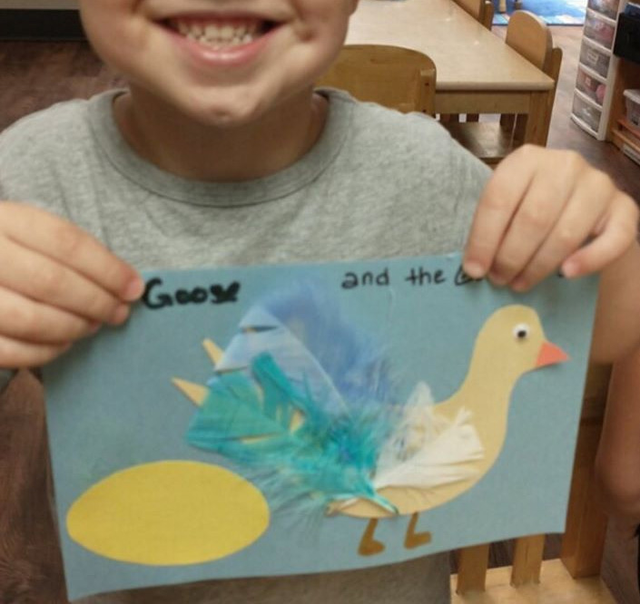 Goose With The Golden Egg Craft