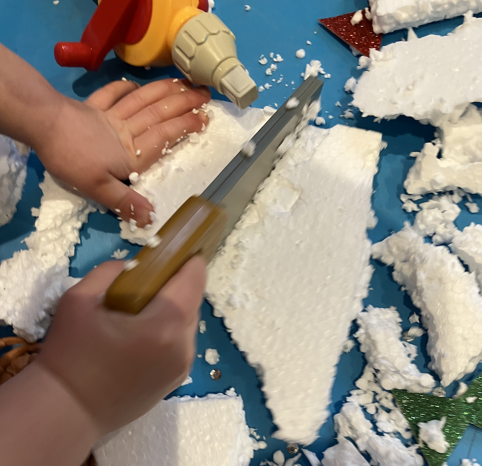 Arctic animals series, polar bear craft and activity