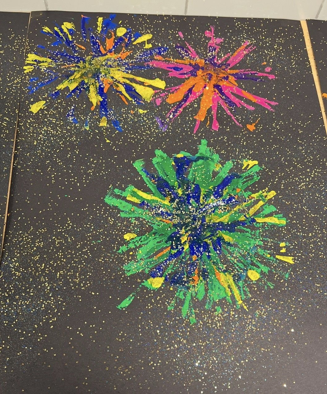 Firework Painting (New year)