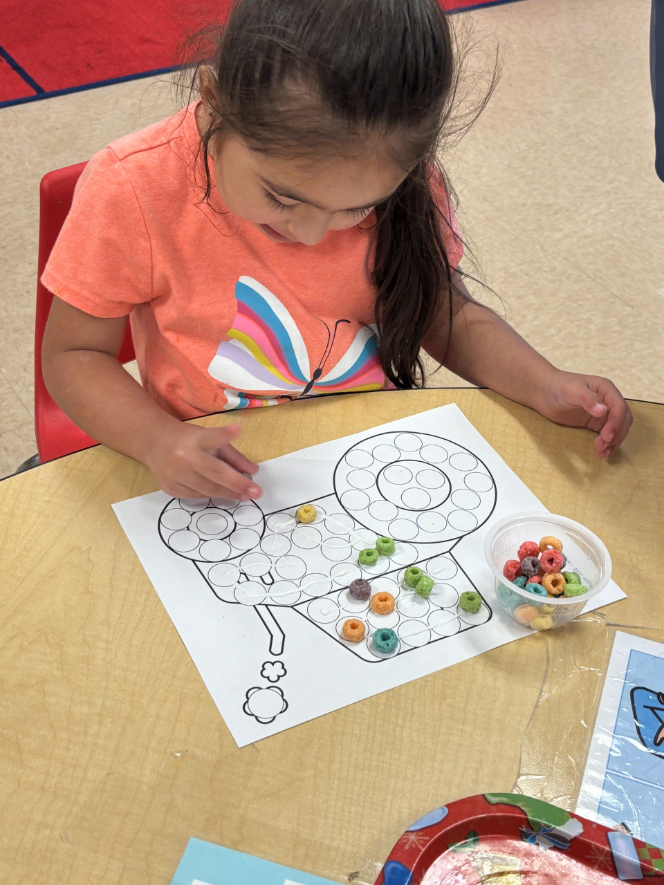 Edible Tractors- fine motor