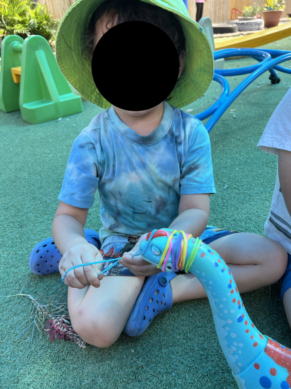 dinosaur tie up