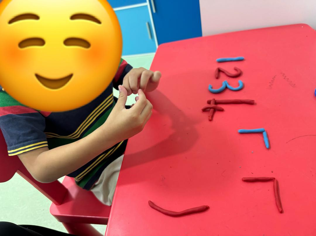 Hands-On Learning: Shaping Numbers Using Playdough