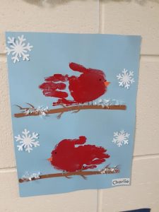 Winter Birds Handprint Craft | TeachersMag.com