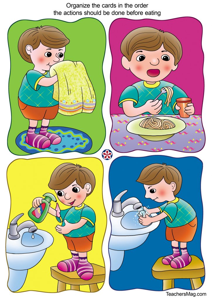 Free Printable Posters About Washing Our Hands. TeachersMag.com