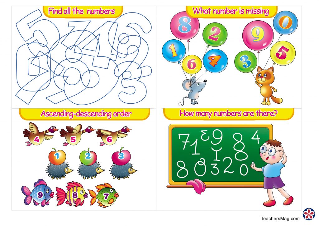 Fun Math-Themed Activity Cards for Kids-2. TeachersMag.com